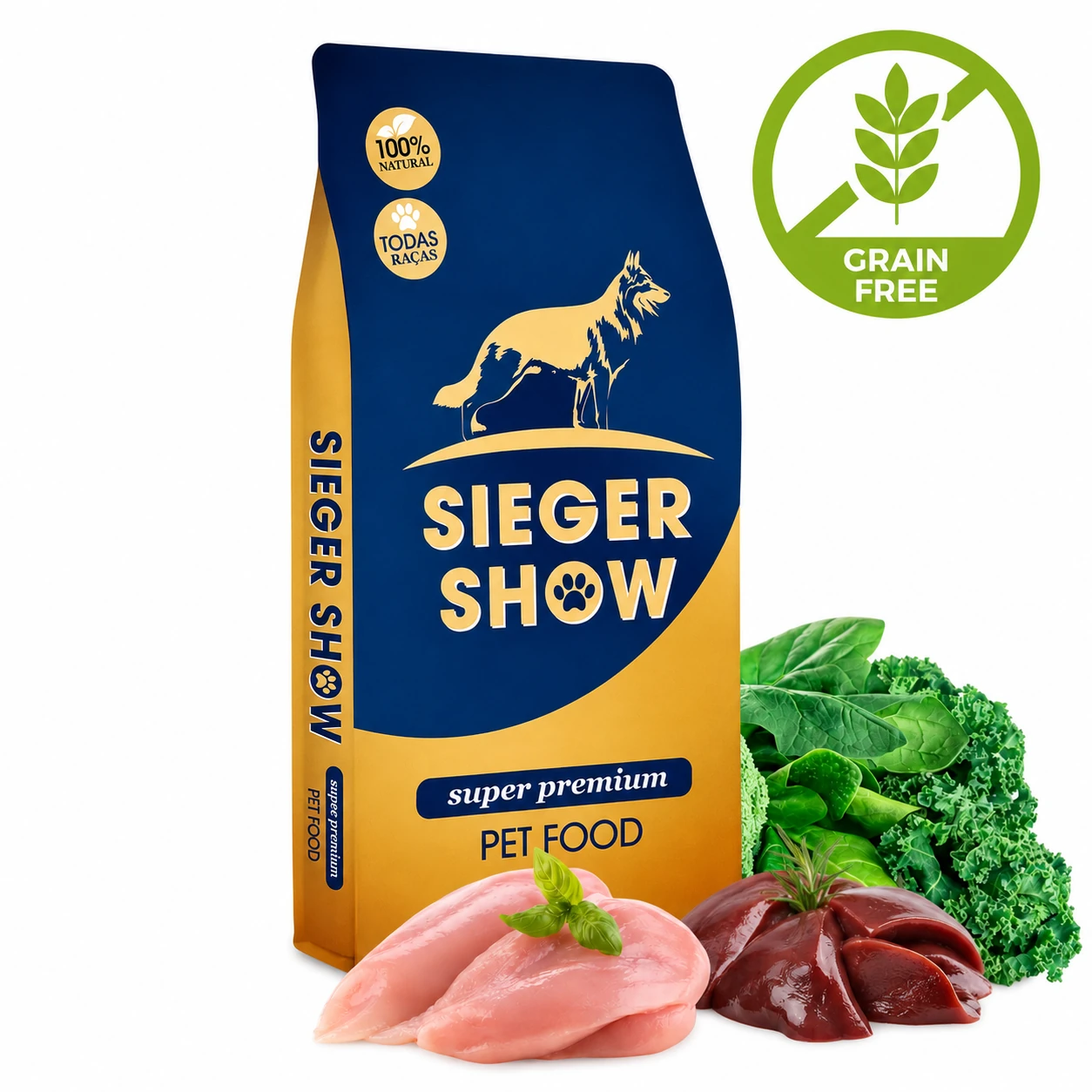 Grain Free Carne Fresca de Frango - 10 Kg 